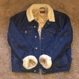 ASOS FUR Jean Jacket